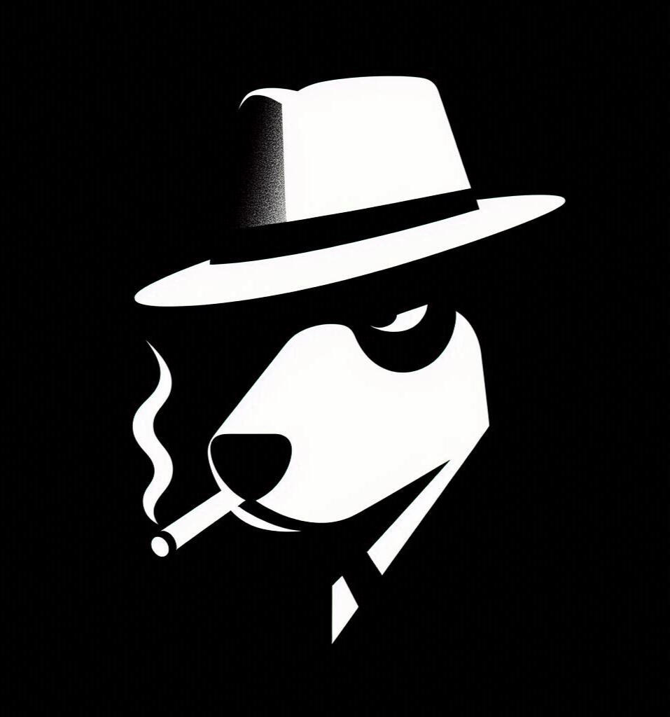 Dogsmoke barking in the dark